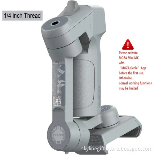3-Axis Handheld Gimbal Stabilizer Selfie Stick for Smartphone Galaxy Moza Mini MX